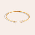 Bracciale Bangle Diamond Drop - Gleamora Gioielli