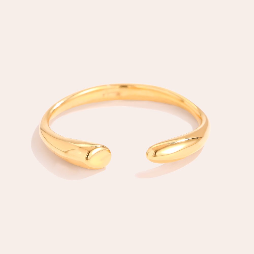 Anello Drop - (Regolabile) - Gleamora Gioielli