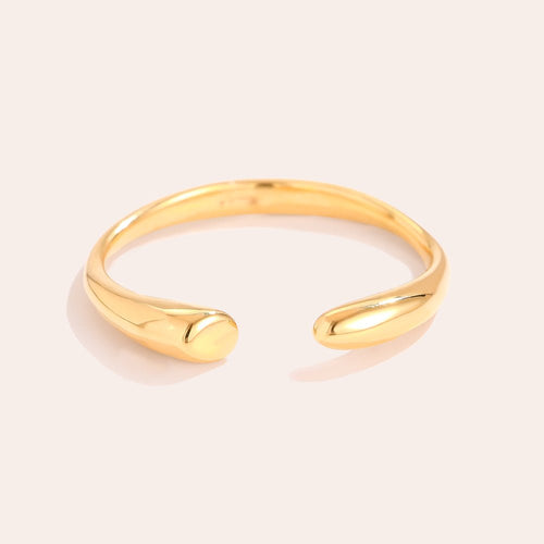 Anello Drop - (Regolabile) - Gleamora Gioielli