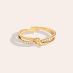Anello Small Knot - (Regolabile) - Gleamora Gioielli