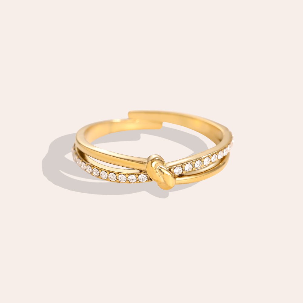 Anello Small Knot - (Regolabile) - Gleamora Gioielli