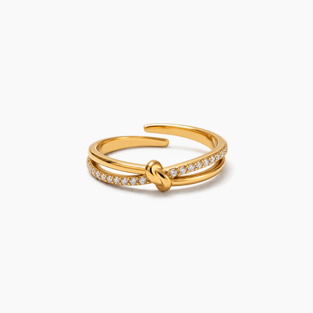 Anello Small Knot - (Regolabile) - Gleamora Gioielli
