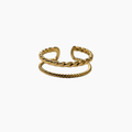 Anello Twist - (Regolabile) - Gleamora Gioielli