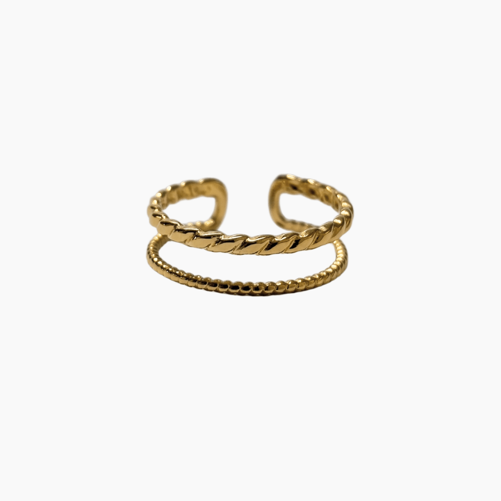 Anello Twist - (Regolabile) - Gleamora Gioielli