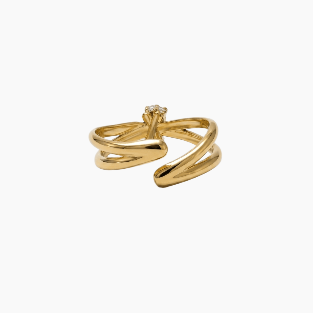Anello Oval - (Regolabile) - Gleamora Gioielli