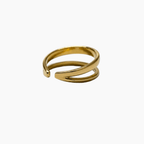 Anello Double Lay - (Regolabile) - Gleamora Gioielli