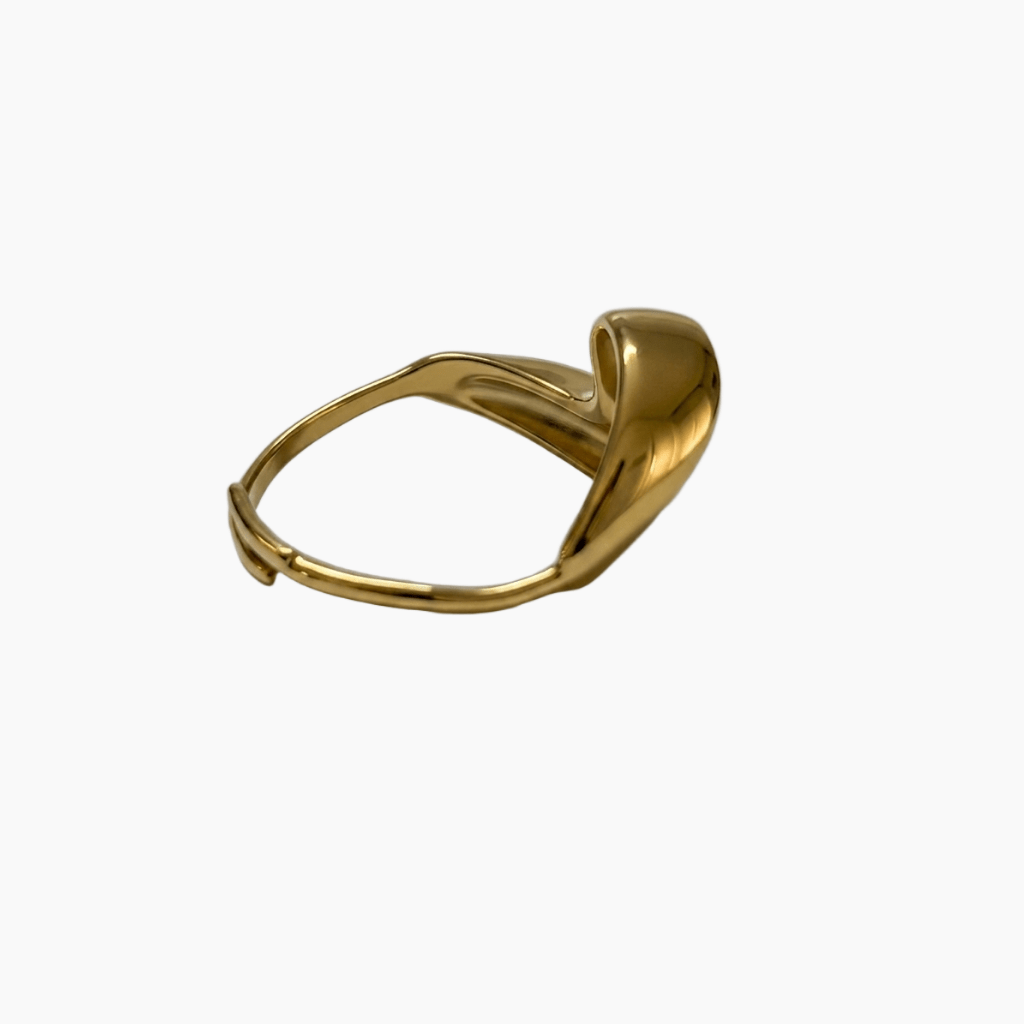 Anello Waves - (Regolabile) - Gleamora Gioielli