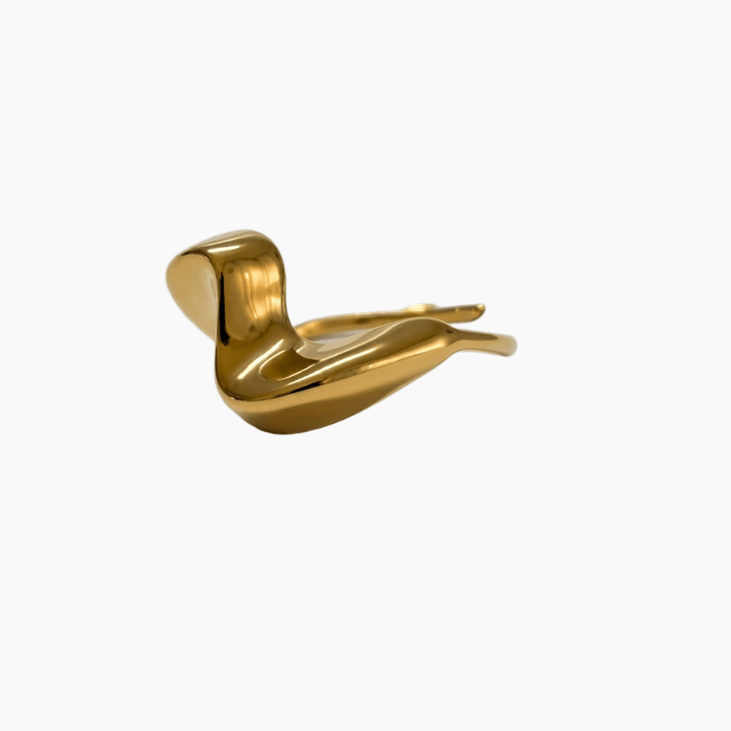 Anello Waves - (Regolabile) - Gleamora Gioielli