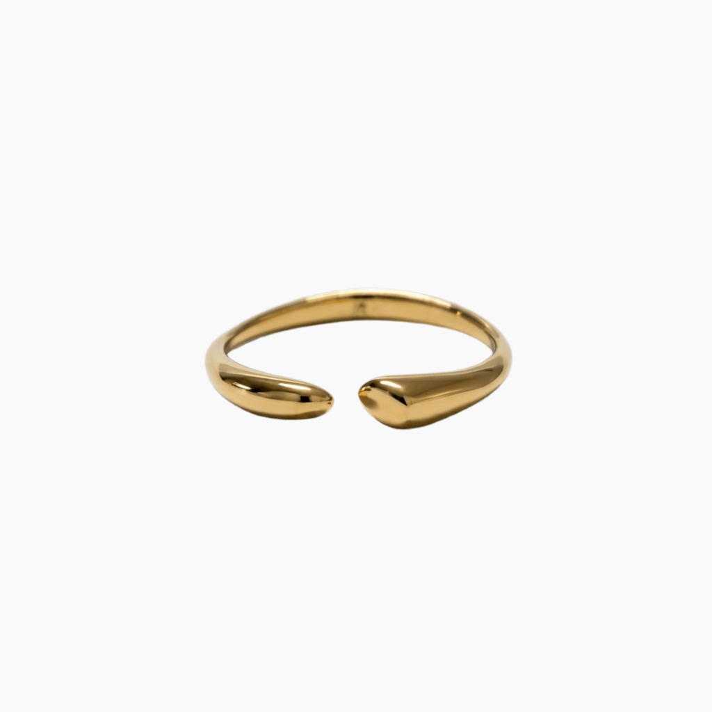 Anello Drop - (Regolabile) - Gleamora Gioielli