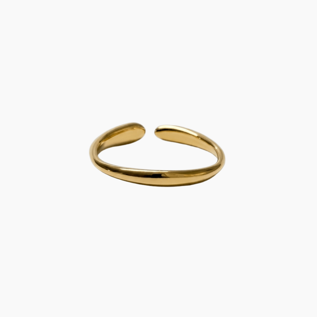 Anello Drop - (Regolabile) - Gleamora Gioielli
