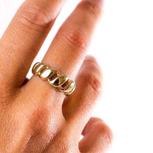 Anello Braid - (Regolabile) - Gleamora Gioielli