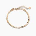Bracciale Twisted Snake - Gleamora Gioielli