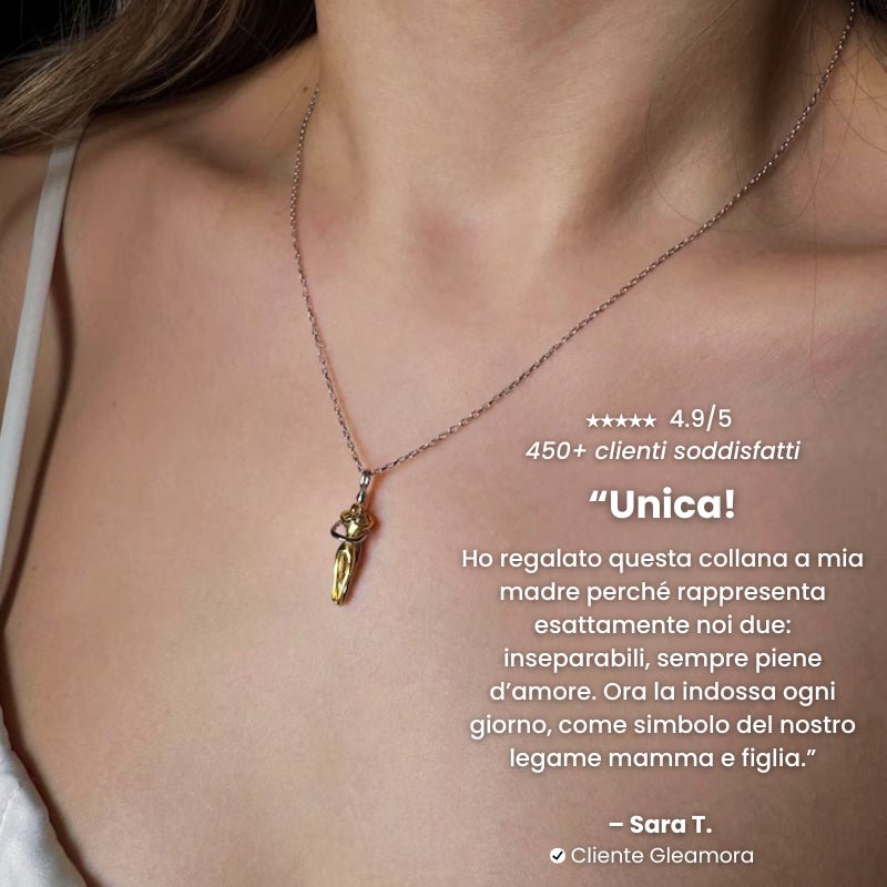 Collana Abbraccio - Gleamora Gioielli