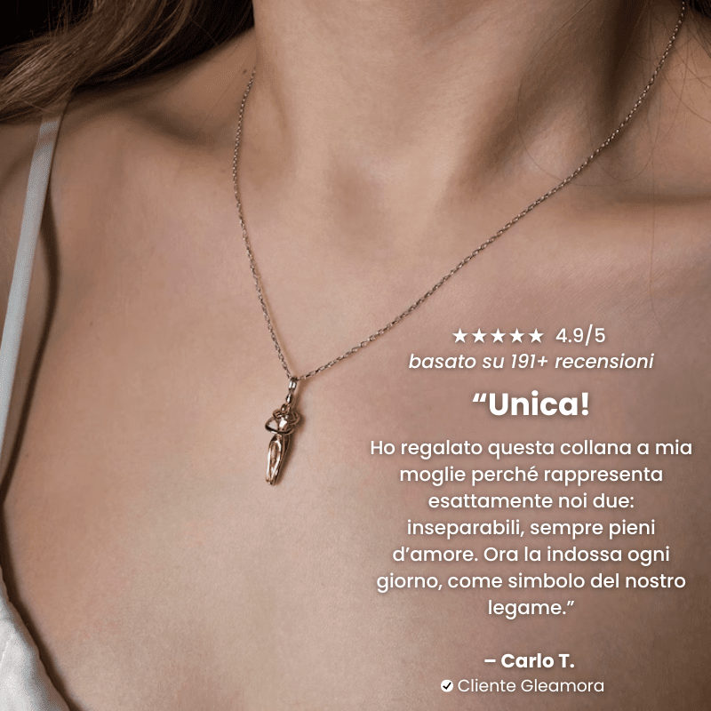 Collana Abbraccio - Gleamora Gioielli