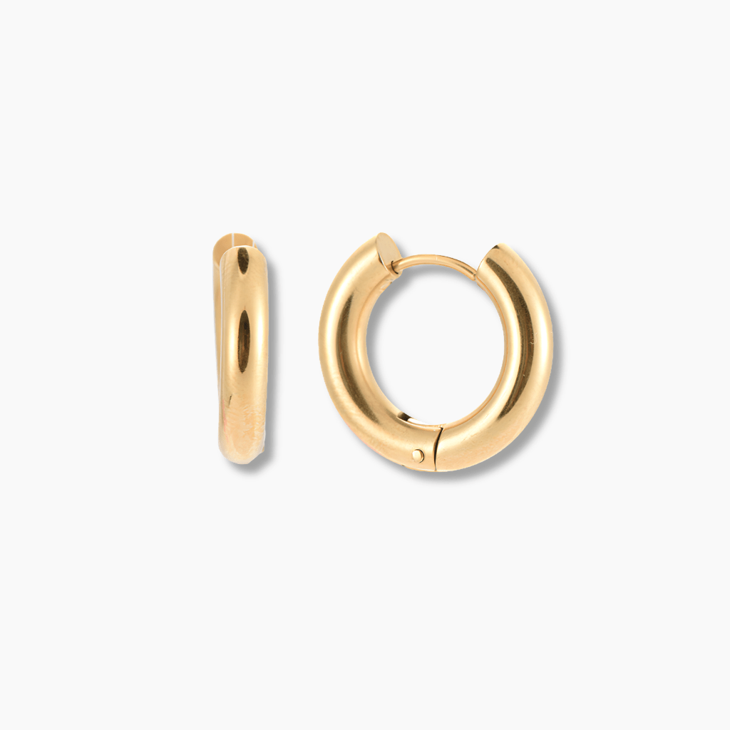 Orecchini Simple Hoop - Gleamora Gioielli